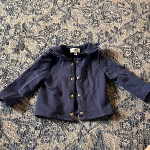 Cyrillus sweatshirt cardigan 18mo